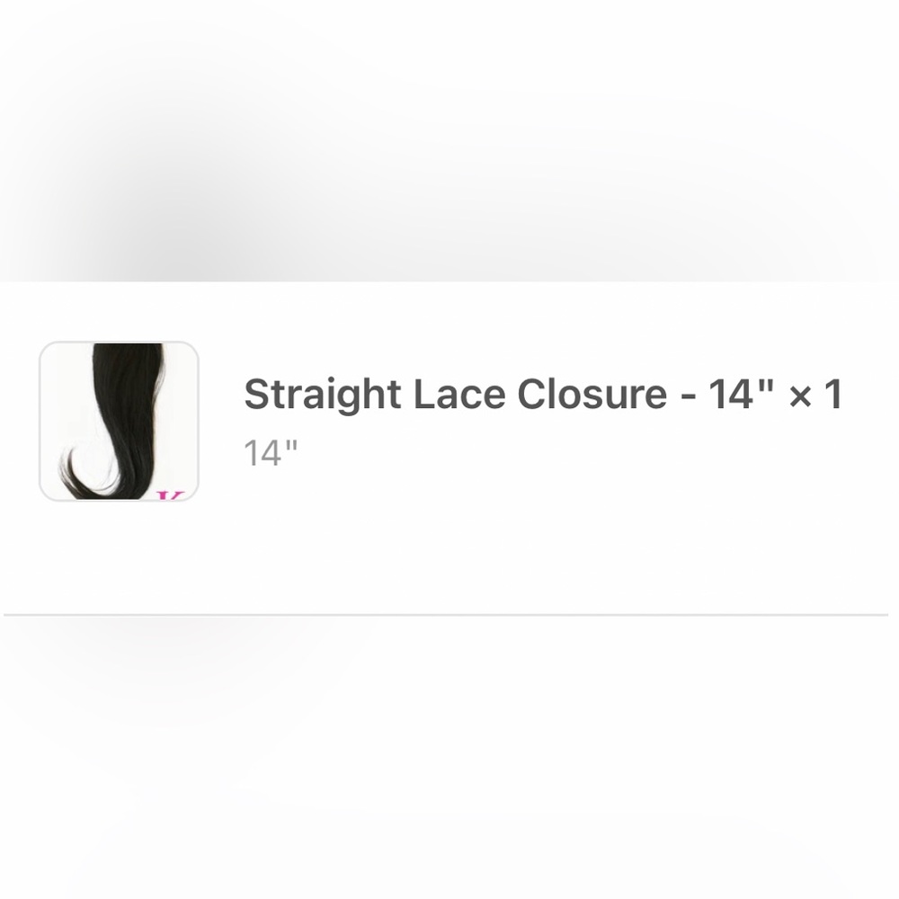 Lace Closure